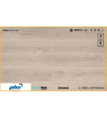 Sàn gỗ Floorpan FP952 Pearl Oak - 8mm - AC4