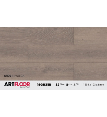 Sàn gỗ Artfloor AR001 - Volga - 8mm - AC4