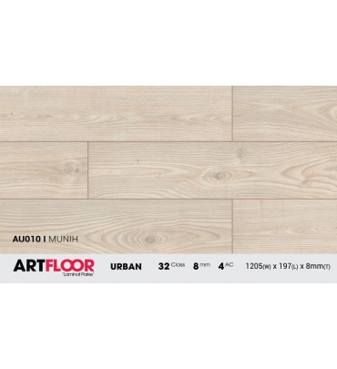 Sàn gỗ Artfloor AU010 - Urban - Munih - 8mm - AC4