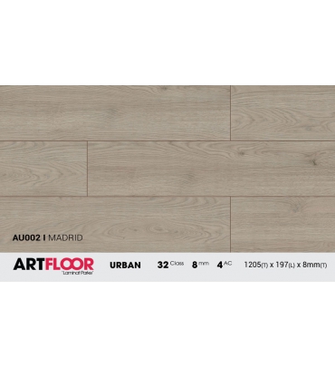 Sàn gỗ Artfloor AU002 - Urban - Madrid - 8mm - AC4